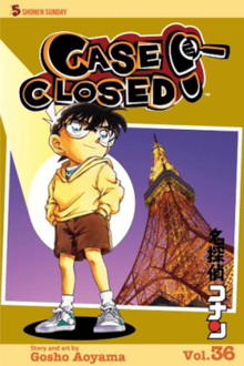 Case Closed Manga Cover