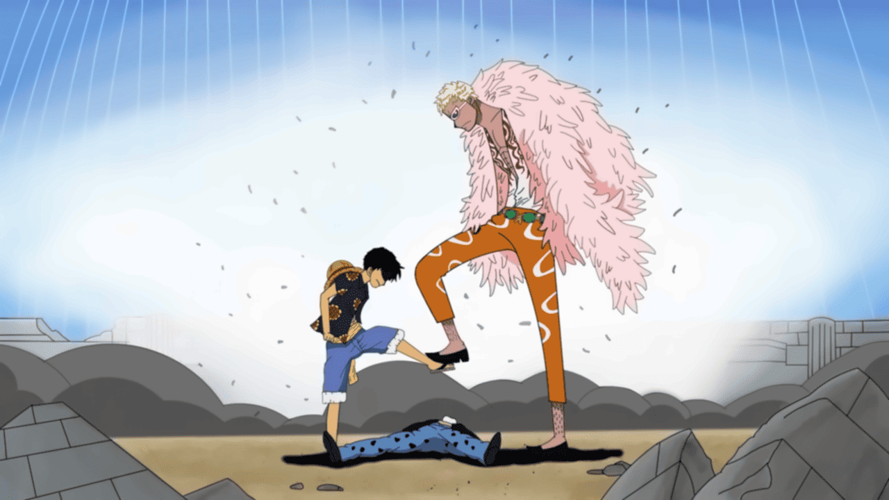 Luffy vs Doflamingo